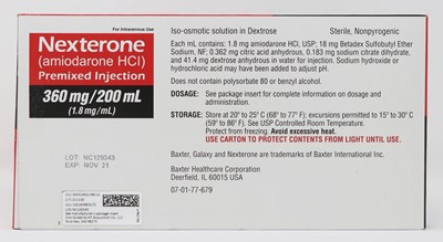 Principal Display Panel (51662-1481-1 SERIALIZED CARTON LABELING)